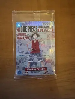 Bandai Namco ONE PIECE CARD GAME Learn Together Deck Set Monkey D. Luffy - Image 1