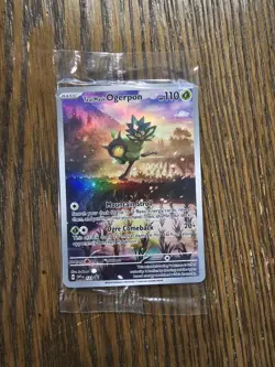 Teal Mask Ogerpon 123 Sv: Scarlet & Violet Promo Cards Holo - Image 1