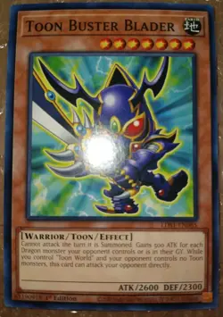 LDS1-EN065 Toon Buster Blader Common 1st Edition Mint YuGiOh Card - Image 1