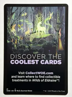 Rat Token Wilds of Eldraine 7 LP-NM MTG Card - Image 2