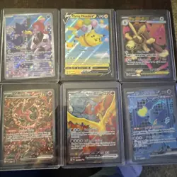Pokemon TCG Card Lot Of 6- Illustration Rares - Image 1