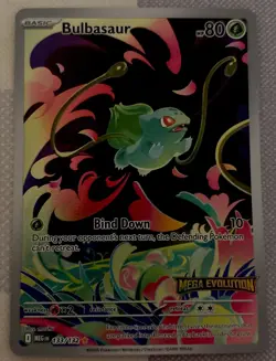 🔥Bulbasaur - (Mega Evolution Stamped) 133/132 Miscellaneous Cards & Products🔥 - Image 1