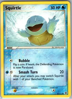 Squirtle 83/112 Non Holo FireRed & LeafGreen - Pokemon Card - NM - Image 1