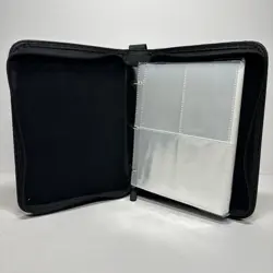 Pokemon Portrait Card Holder Binder W/ 4 Pocket Storage Album Pikachu New - Image 3