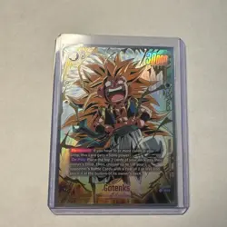 Gotenks FB04-033 1st Anniversary Promo Alternate Art Dragon Ball Card Fusion - Image 1