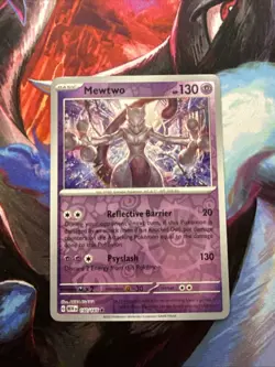 Mewtwo 150/165 Reverse Holo SV: Scarlet & Violet 151 - Pokemon Card - NM - Image 1