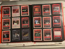 B29 MARVEL STAR WARS MTG CARDS BINDER COLLECTION LOT OLD MULTIPLE SETS - Image 3