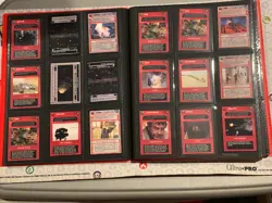 B29 MARVEL STAR WARS MTG CARDS BINDER COLLECTION LOT OLD MULTIPLE SETS - Image 4
