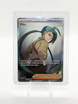 Rika 241/182 Sv04: Paradox Rift Full Art Holo Trainer Pokemon Card Near Mint NM - Image 1