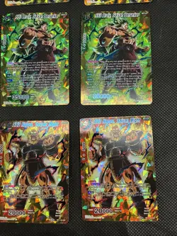 Dragon Ball Super Card Game IVR NHR SPR ISR Lot Of 12 Cards Foil Dragonball Z - Image 4
