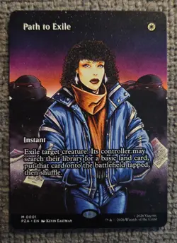 PATH TO EXILE ~ NM ~ MTG Magic- 0001 PZA Borderless tmnt ninja turtles - Image 1