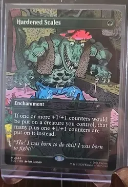 Hardened Scales Secret Lair Drop MTG Regular Near Mint - Image 3