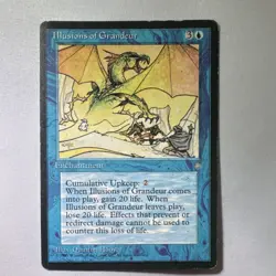 Magic: The Gathering Illusions of Grandeur Enchantment 1995 Regular English - Image 1