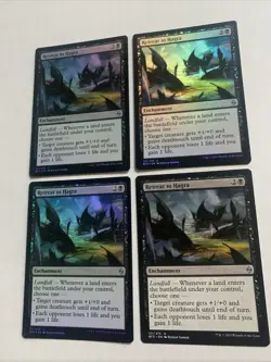 1x Retreat to Hagra - Foil - NM/LP - Battle for Zendikar - See Description! - Image 2