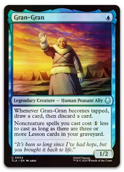 Gran-Gran #54 (Foil) (NM) TLA Magic MTG - Image 1