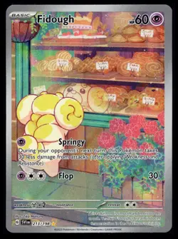 Pokemon TCG FIDOUGH Scarlet & Violet Base Set 213/198 Holo Illustration Rare IR - Image 1