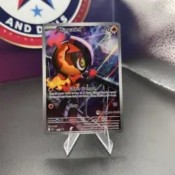 Charcadet 022 Black Star Promo Pokemon Center Stamp Phantasmal Flames ETB MEP - Image 1