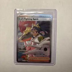 Iris's Fighting Spirit 292/217 SIR ME: Ascended Heroes Pokemon NM Gem - Image 2