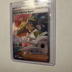 Iris's Fighting Spirit 292/217 SIR ME: Ascended Heroes Pokemon NM Gem - Image 4