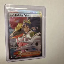 Iris's Fighting Spirit 292/217 SIR ME: Ascended Heroes Pokemon NM Gem - Image 5