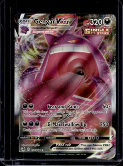 2021 Pokemon SWSH Fusion Strike Gengar VM #157/264 - Image 1