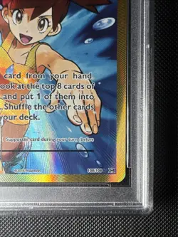 Misty's Determination 108/108 PSA 9 XY Evolutions Pokemon Card - Image 4