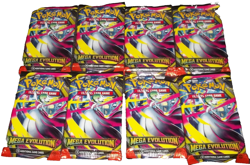 POKEMON TCG: MEGA EVOLUTION LOT (8) BOOSTER PACKS NISP - Image 2