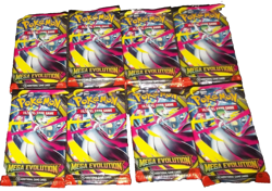 POKEMON TCG: MEGA EVOLUTION LOT (8) BOOSTER PACKS NISP - Image 3