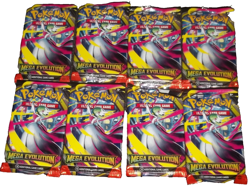 POKEMON TCG: MEGA EVOLUTION LOT (8) BOOSTER PACKS NISP - Image 4