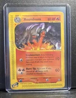 Pokemon Houndoom 14/147 Aquapolis E-Series 2002 Regular Non Holo - Image 1