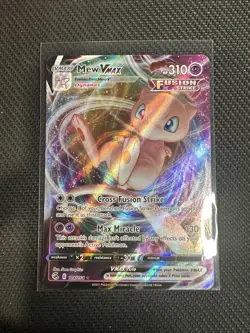 Pokemon TCG Mew VMAX 114/264 Swsh08: Fusion Strike Holo Ultra Rare - Image 2