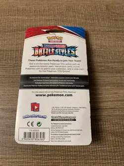 Pokemon TCG Battle Styles Blister Pack Toxtricity and Toxel Promo 820650806582 - Image 2