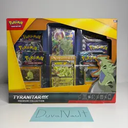 Pokemon TCG 2024 Tyranitar EX Premium Collection Box New Factory Sealed - Image 1
