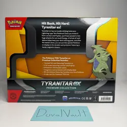 Pokemon TCG 2024 Tyranitar EX Premium Collection Box New Factory Sealed - Image 2