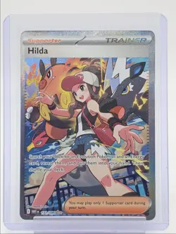 HILDA 2025 POKEMON WHITE FLARE SPECIAL ILLUSTRATION RARE 171/086 Q4834 - Image 1