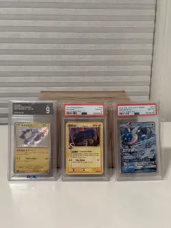 Pokemon TCG PSA 8 Slabs 3 - Image 1