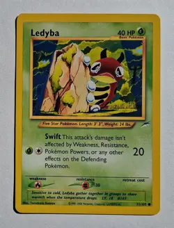 Pokemon - Ledyba - Neo Destiny 71/105 - Common - NM - Image 1