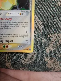 2005 Pokemon Dragonite 3/113 EX Delta Species Reverse Holo Rare NM - Image 3