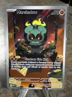 Marshadow 146/132 Me01: Mega Evolution Pokemon TCG • New Mint Illustration Rare - Image 1