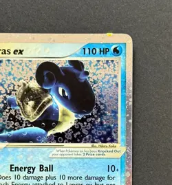 Pokemon Lapras ex Ultra Rare Holo Ruby & Sapphire #99/109 LP 2003 - Image 4