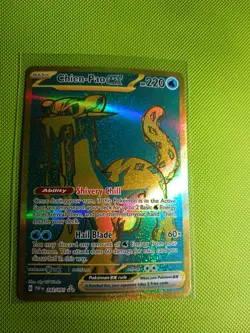 Pokemon TCG Chien-Pao ex Scarlet & Violet: Paldean Fates 242/091 Holo Hyper Rare - Image 3
