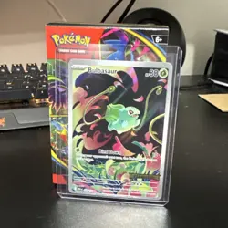 Pokemon Bulbasaur 133/132 Mega Evolution Illustration Rare Holo Stamped NM - Image 1