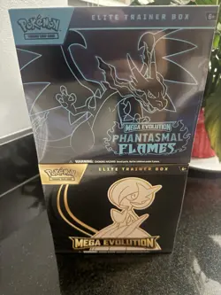 Pokemon TCG ETB Phantasmal Flames & Mega Evolutions Gardevoir Elite Trainer Box - Image 1