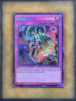 Yugioh Ultimate Providence BOSH-EN081 Secret Rare NM - Image 1