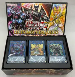 Yu-Gi-Oh! Legendary Hero Decks Box Set Near Mint - Open Box 83717840671 - Image 1
