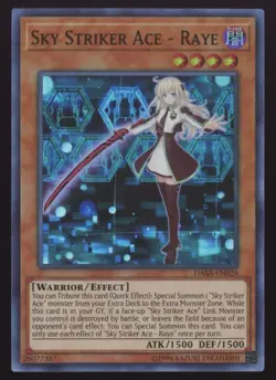 Yu-Gi-Oh! Sky Striker Ace - Raye #DASA-EN029 Unlimited Ultra Rare - Image 1