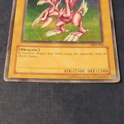 Yu-Gi-Oh! Seiyaryu DDS-004 Secret Rare Holo Heavily Played *FREE SHIPPING* - Image 3