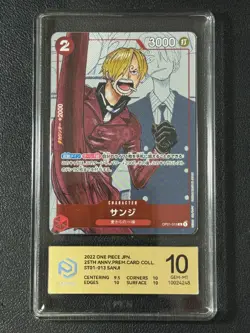ONE PIECE PCG10 SANJI OP01-013 R 2022 JAPANESE - Image 1