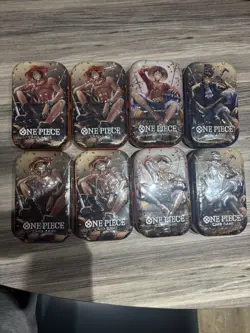 One Piece Card Game Tins Vol.2 [TS-02] Factory Sealed x8 - Image 1