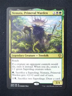 Nemata Primeval Warden - DMU - Mtg Card #32 - Image 1